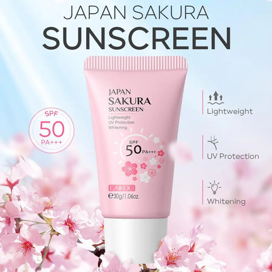 Sun Cream SPF50 Sakura Face & Body Sunscreen