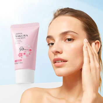 Sun Cream SPF50 Sakura Face & Body Sunscreen