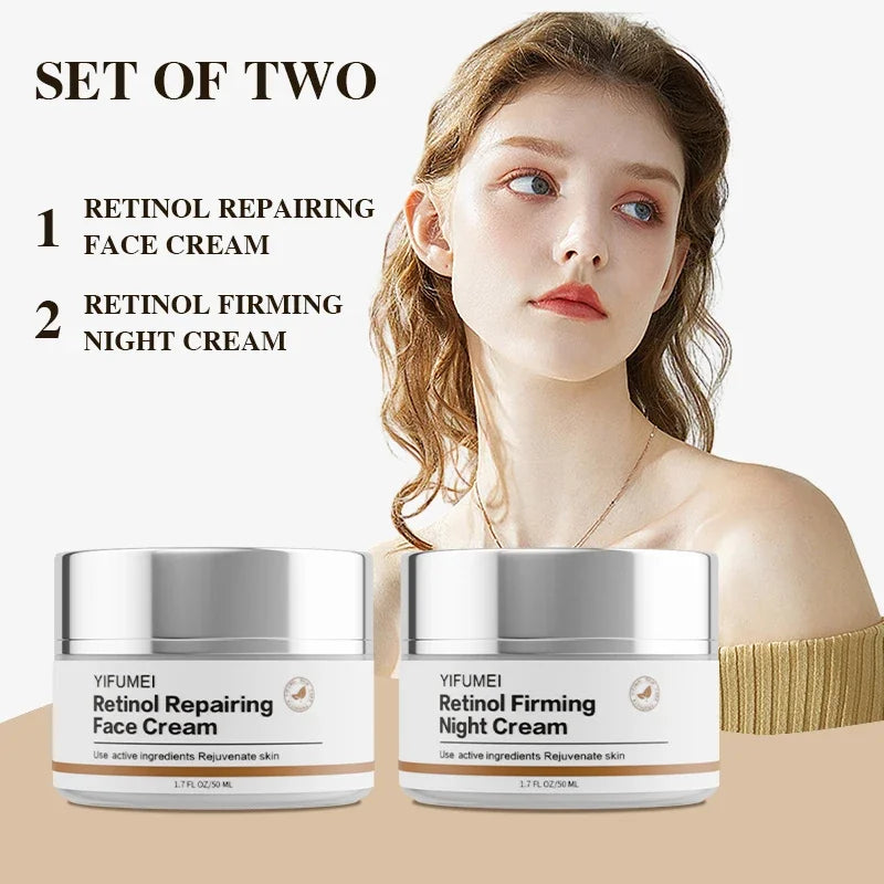 Retinol Cream for Face Day and Night Face Lotion