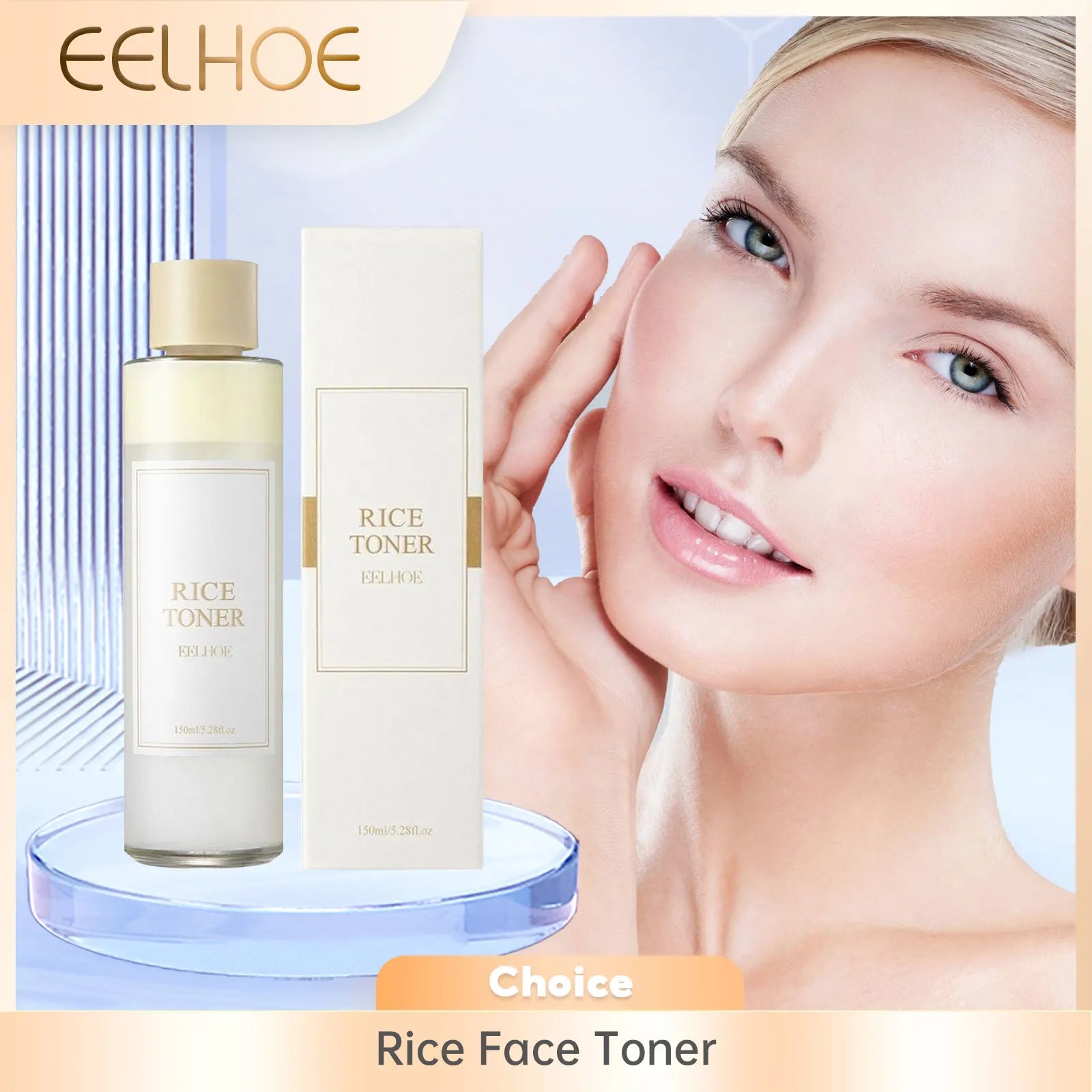 EELHOE Rice Face Toner Moisturizing